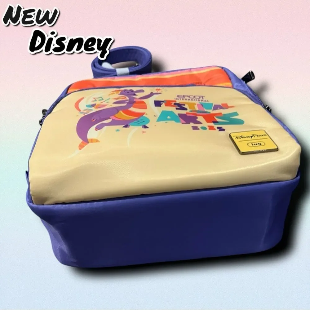 New NWT Disney Parks Figment Festival of the Arts 2025 Crossbody Bag by Lug